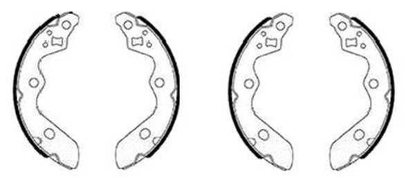 Brake Shoe Set (H1854)