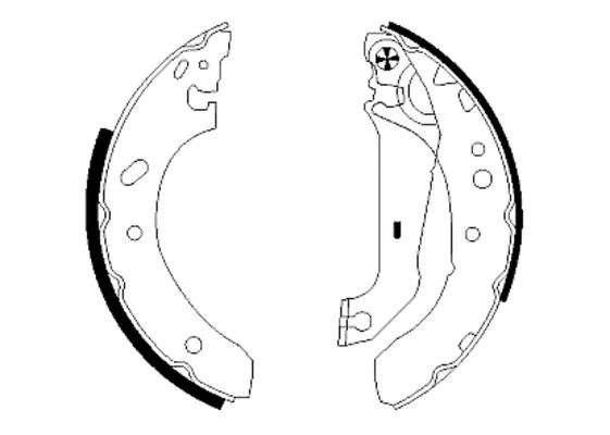 Brake Shoe Set (H9055)