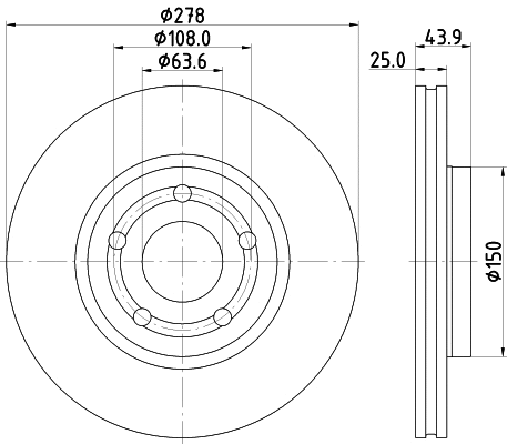 Brake Disc (56275)