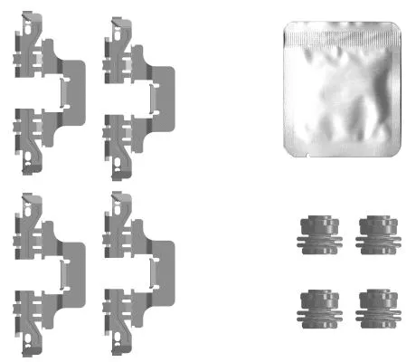 Accessory Kit, disc brake pad (K0787)