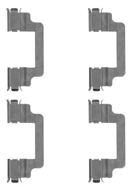 Accessory Kit, disc brake pad (K0368)