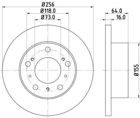 Brake Disc (50902)