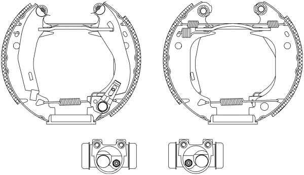 Brake Shoe Set (R0140)