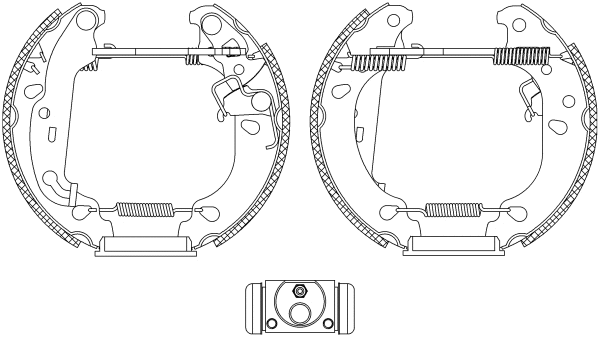 Brake Shoe Set (R1170)