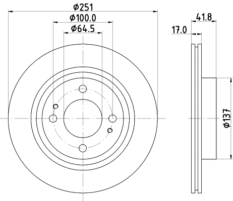 Brake Disc (55780)
