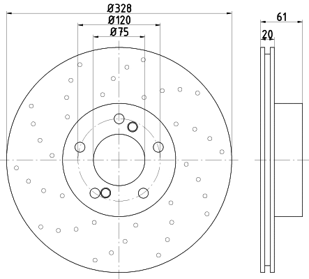 Brake Disc (65029)