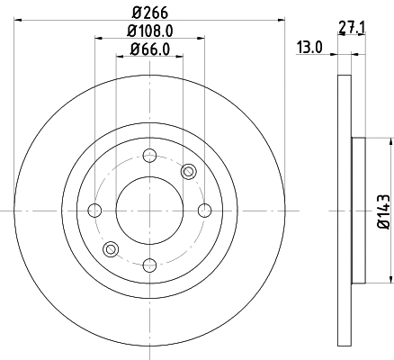 Brake Disc (52515)