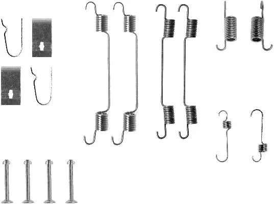 Accessory Kit, brake shoes (X0075)