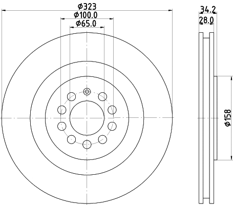 Brake Disc (54689)