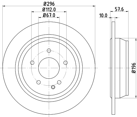 Brake Disc (54235)