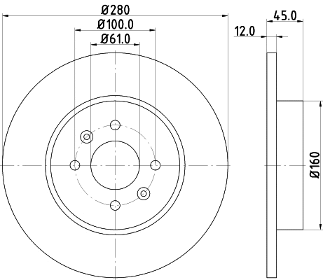 Brake Disc (54812)