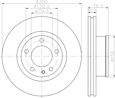 Brake Disc (51375)