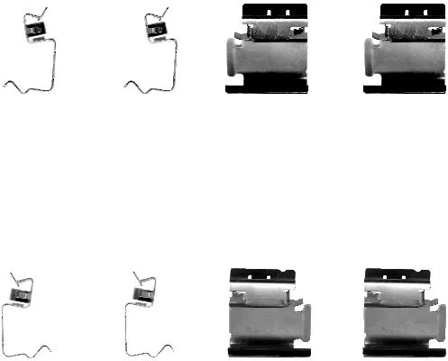 Accessory Kit, disc brake pad (K0101)