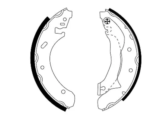 Brake Shoe Set (H8810)