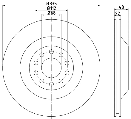 Brake Disc (65011)