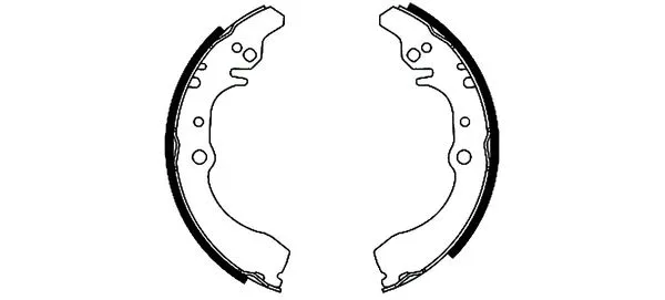 Brake Shoe Set (H9265)