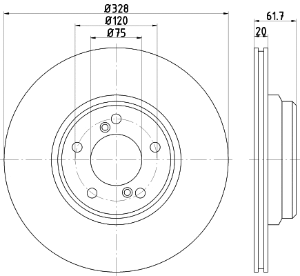 Brake Disc (54831)