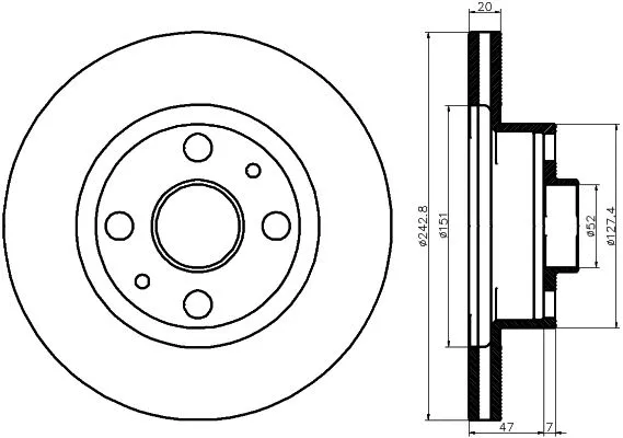 Brake Disc (50913)