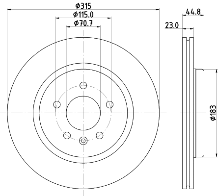 Brake Disc (56056)