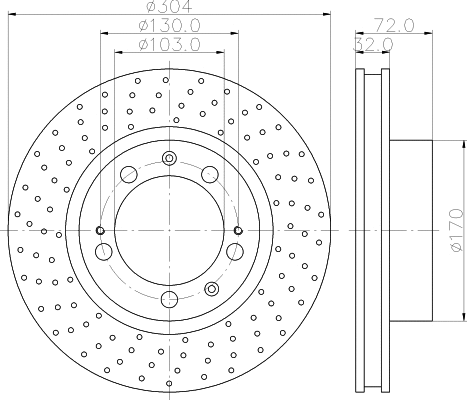 Brake Disc (50208)
