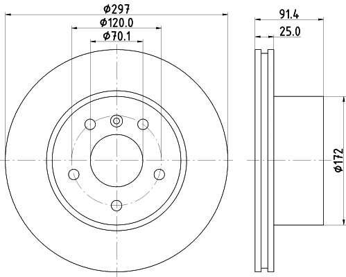 Brake Disc (54297)
