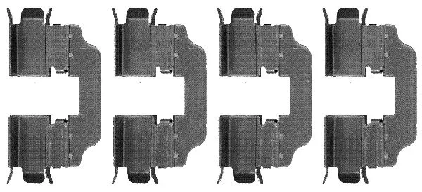 Accessory Kit, disc brake pad (K0195)