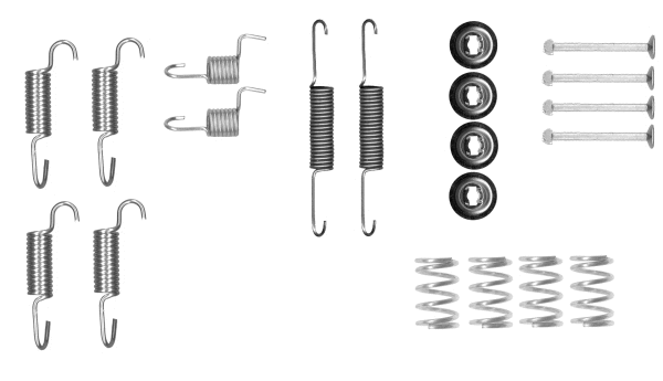 Accessory Kit, parking brake shoes (X0316)