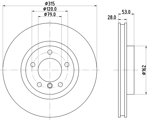 Brake Disc (54718)