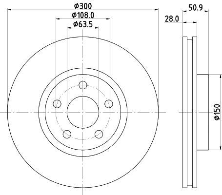 Brake Disc (55831)