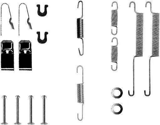Accessory Kit, brake shoes (X0042)