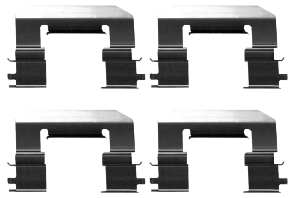 Accessory Kit, disc brake pad (K0708)