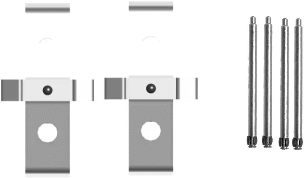 Accessory Kit, disc brake pad (K0429)