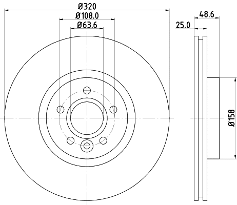 Brake Disc (55821)