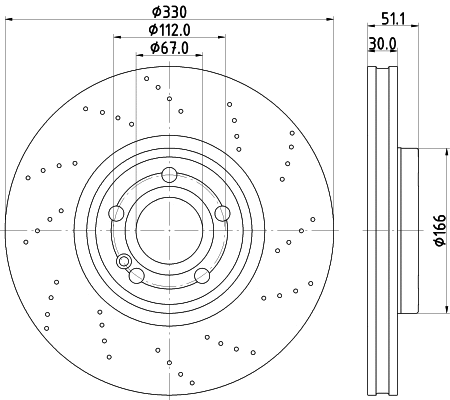 Brake Disc (56166HC)