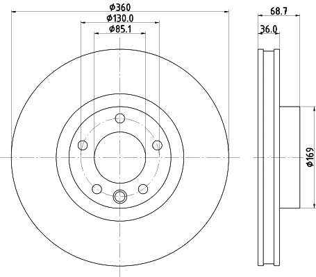Brake Disc (55626HC)