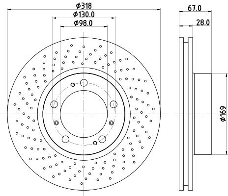 Brake Disc (50276)