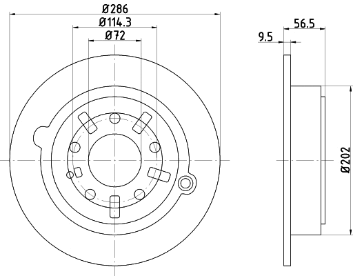 Brake Disc (50237)