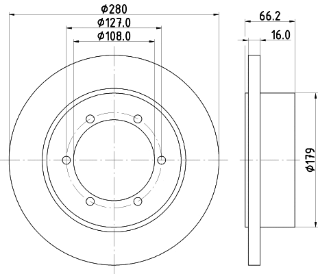 Brake Disc (56040)