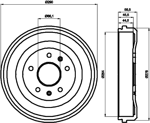 Brake Drum (61309)