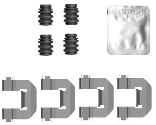 Accessory Kit, disc brake pad (K0781)