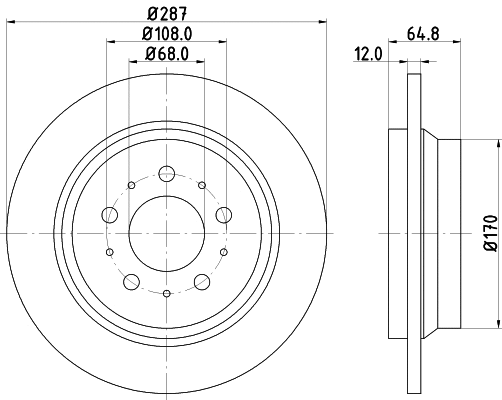 Brake Disc (50284)