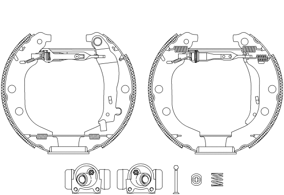 Brake Shoe Set (R0710)