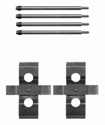 Accessory Kit, disc brake pad (K0222)