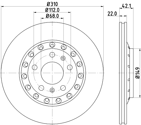 Brake Disc (54523)