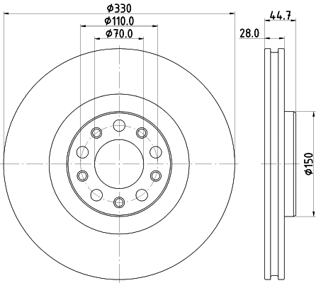 Brake Disc (56379HC)