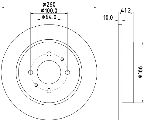 Brake Disc (54712)
