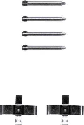 Accessory Kit, disc brake pad (K0085)