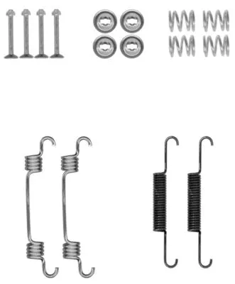 Accessory Kit, parking brake shoes (X0188)
