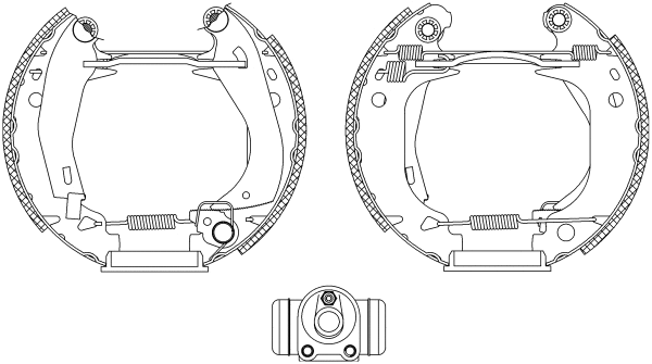 Brake Shoe Set (R0275)