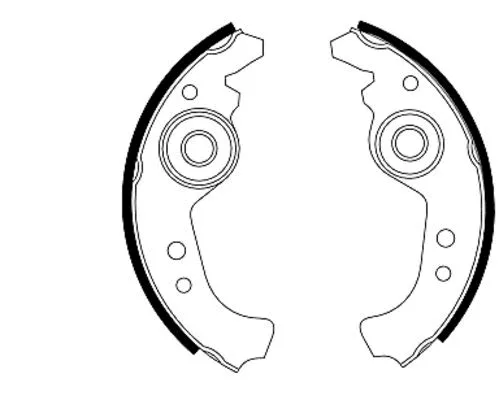 Brake Shoe Set (H1055)